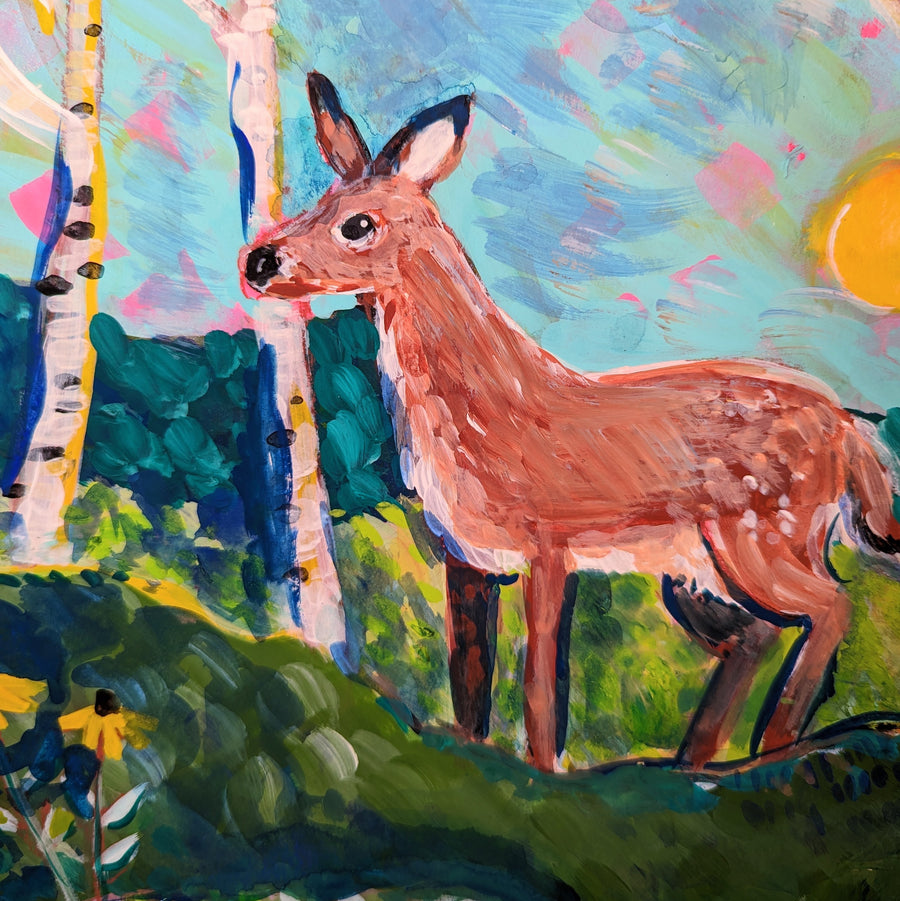 Artwork - Fawn in the Field
