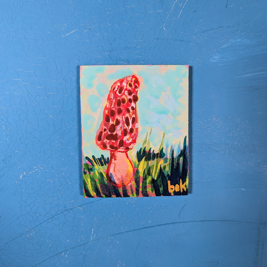 Artwork - Morel Mushroom Mini