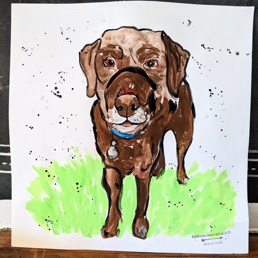 Illustrated Pet Portrait