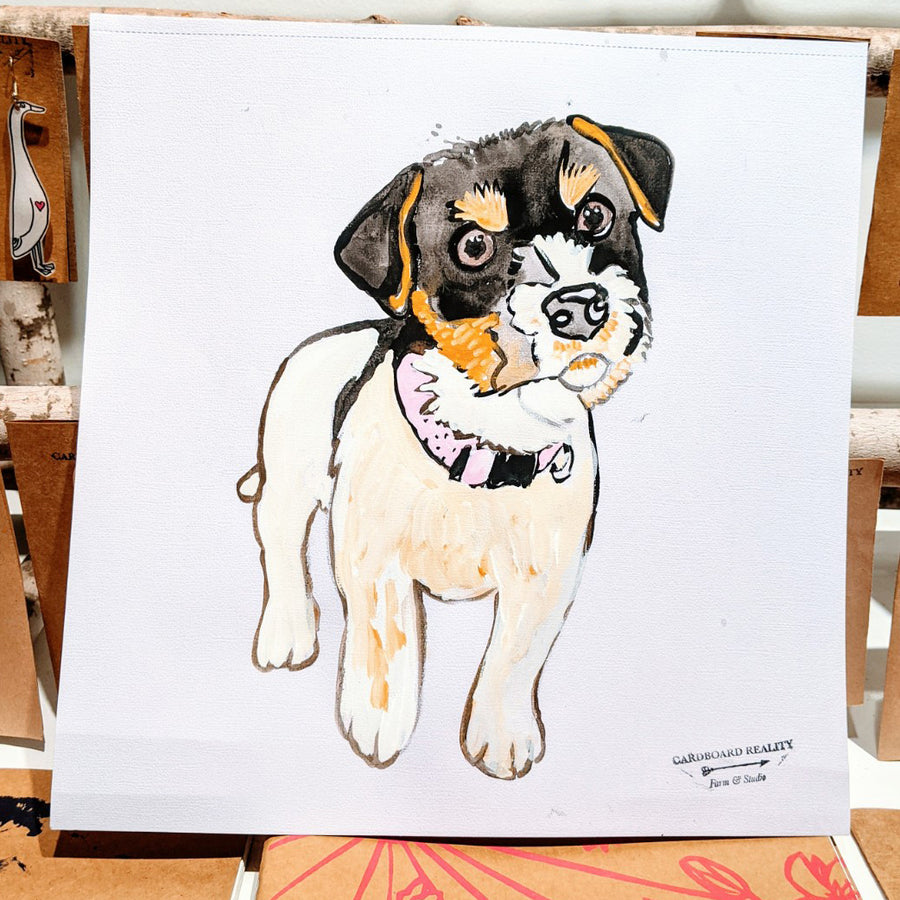 Illustrated Pet Portrait