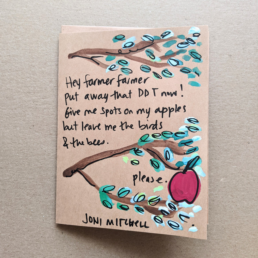 Farm Collection - Set of 6 Hand Painted Quote Cards